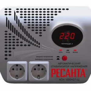 Стабилизатор напряжения серии LUX РЕСАНТА АСН-1000Н2/1-Ц