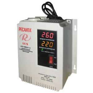 Стабилизатор напряжения серии LUX РЕСАНТА АСН-2000Н/1-Ц
